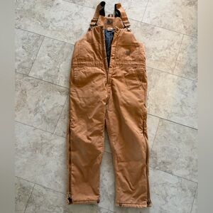 Berne Youth Brown Overalls